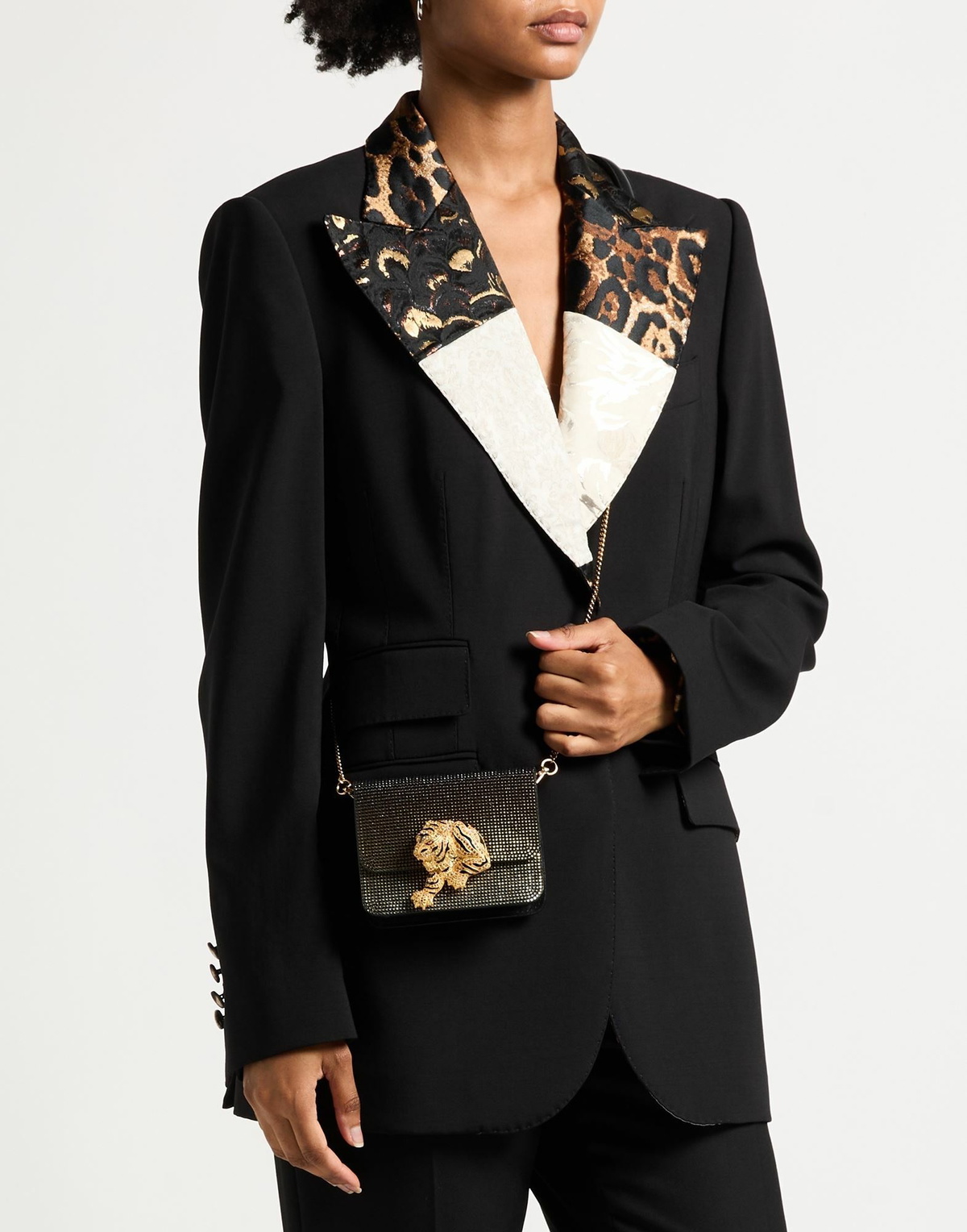 Roberto Cavalli Womens Cross-body bag in Black