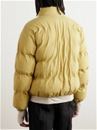 POST ARCHIVE FACTION - 5.1 Down Right Quilted Nylon Down Jacket - Yellow