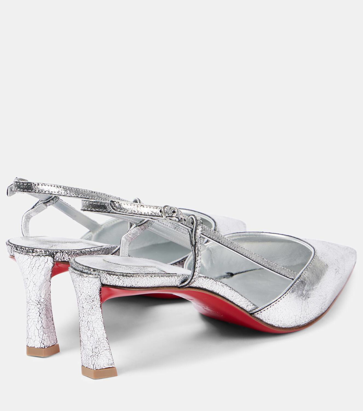 【CHRISTIAN LOUBOUTIN】Condoroline CHRISTIAN LOUBOUTIN Condoroline 55 cutout suede slingback