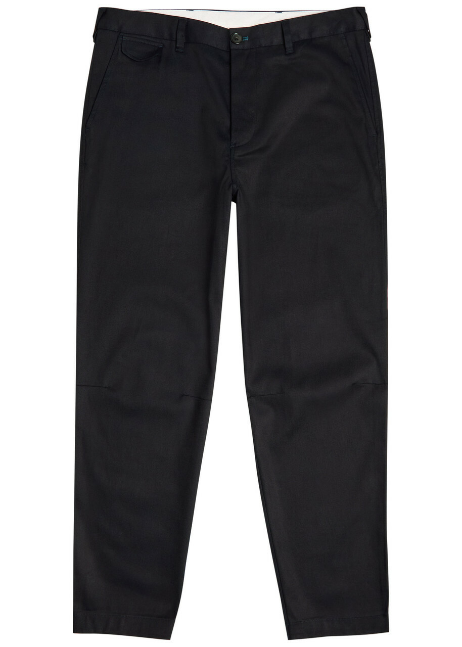 PS Paul Smith Tapered-leg Chino Trousers Navy