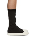 Rick Owens Drkshdw Black Sock Sneaker Boots