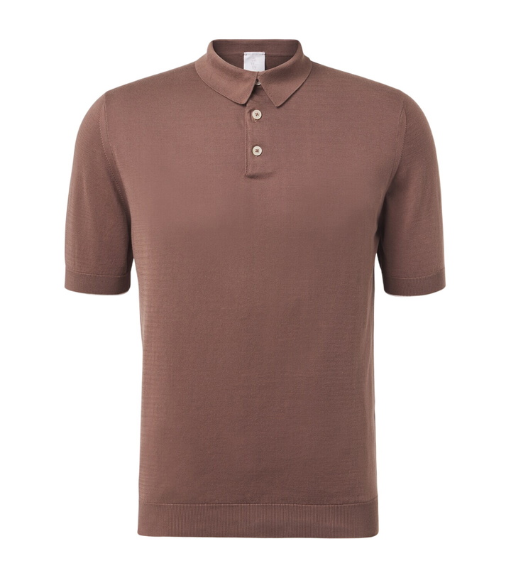 Photo: Eleventy Cotton polo shirt