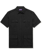 Ralph Lauren Purple label - Linen Shirt - Black