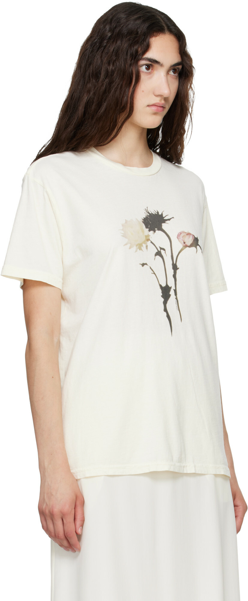 Collina Strada Off-White Graphic T-shirt