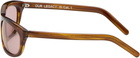 OUR LEGACY Brown Shelter Sunglasses