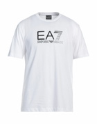 Ea7 Mens T-shirt in White