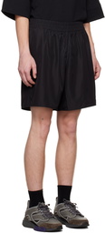 Jil Sander Black Elasticized Waistband Shorts