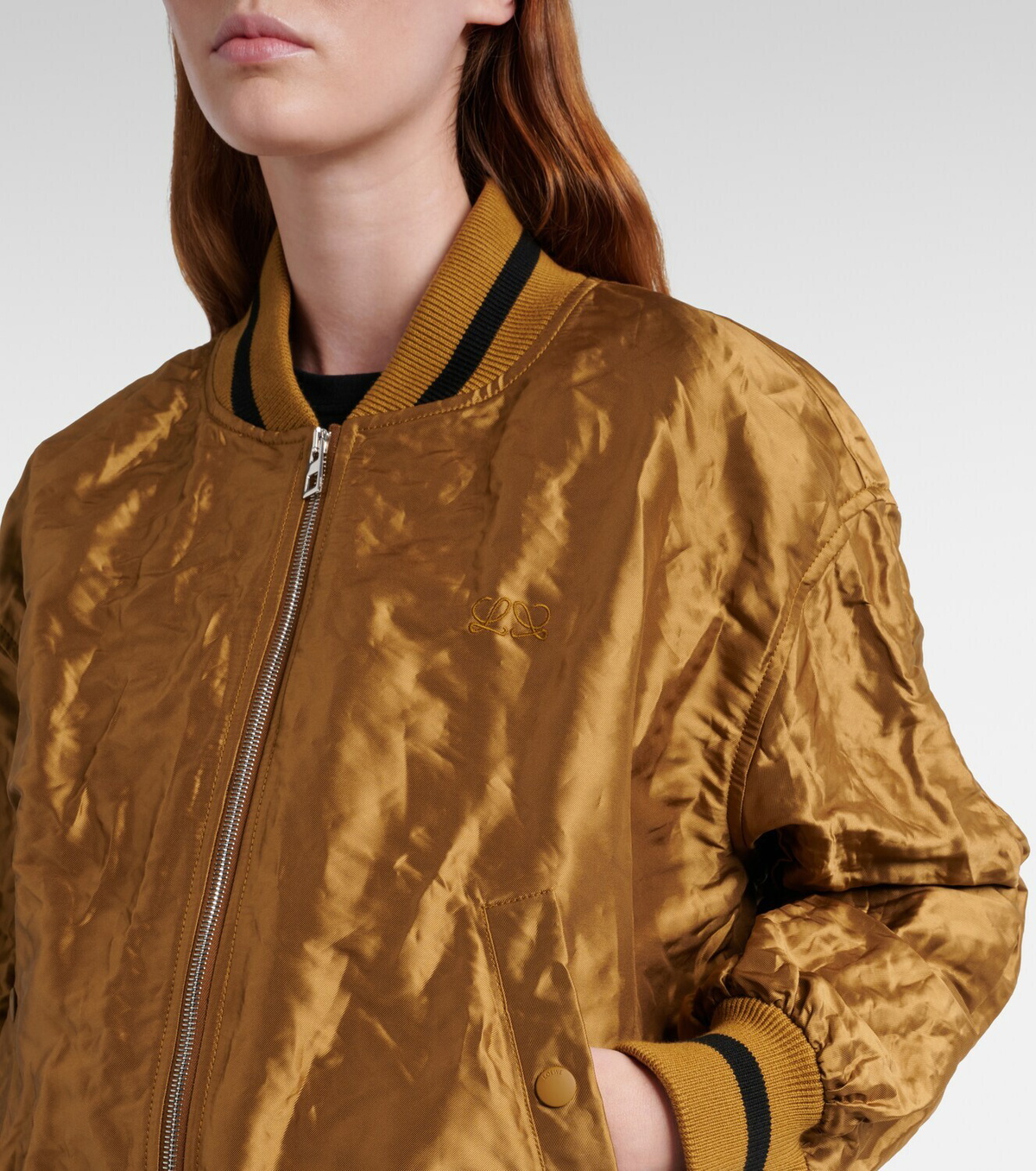 Loewe Taffeta bomber jacket