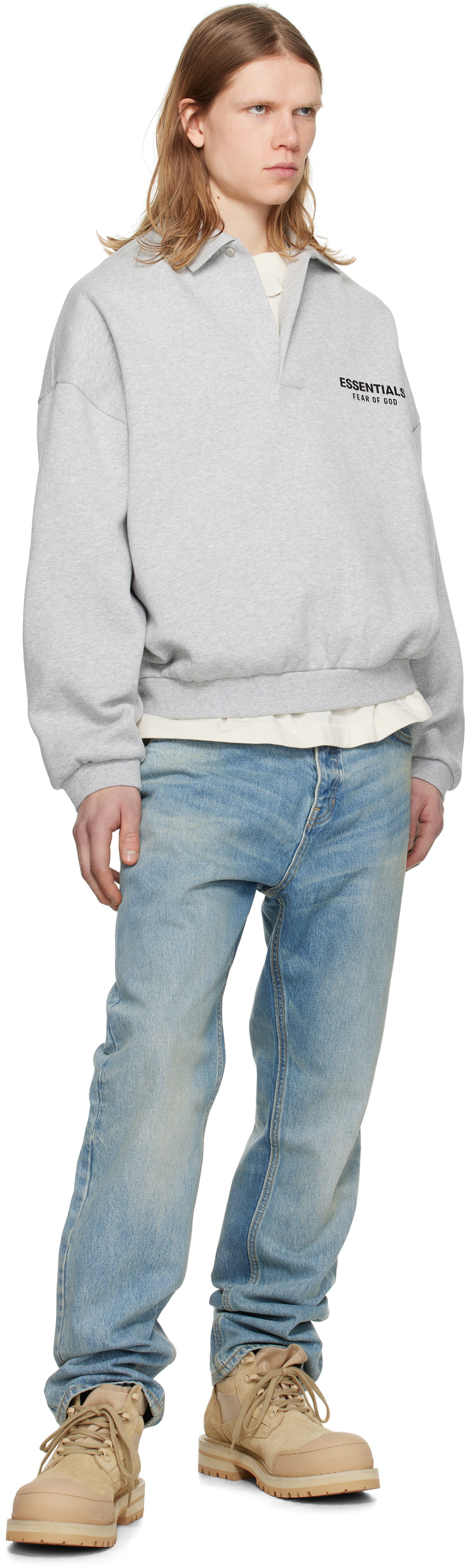 Fear of God ESSENTIALS Blue 5-Pocket Jeans