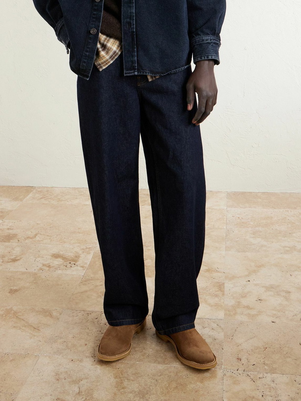 Photo: Officine Creative - History 004 Suede Chelsea Boots - Brown