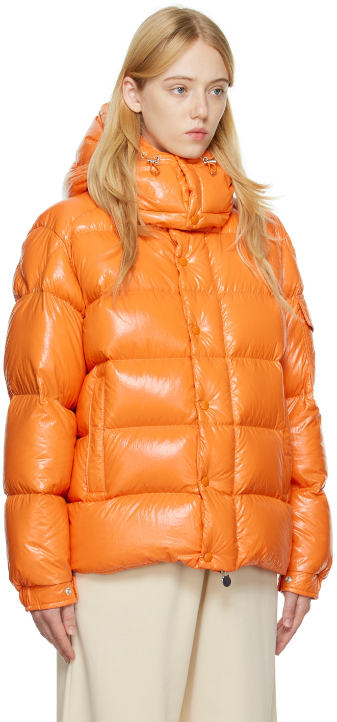 Moncler Orange Moncler Maya 70 Down Jacket Moncler