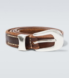 Our Legacy Leather belt