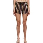 COMMAS Multicolor Solar Stripe Swim Shorts