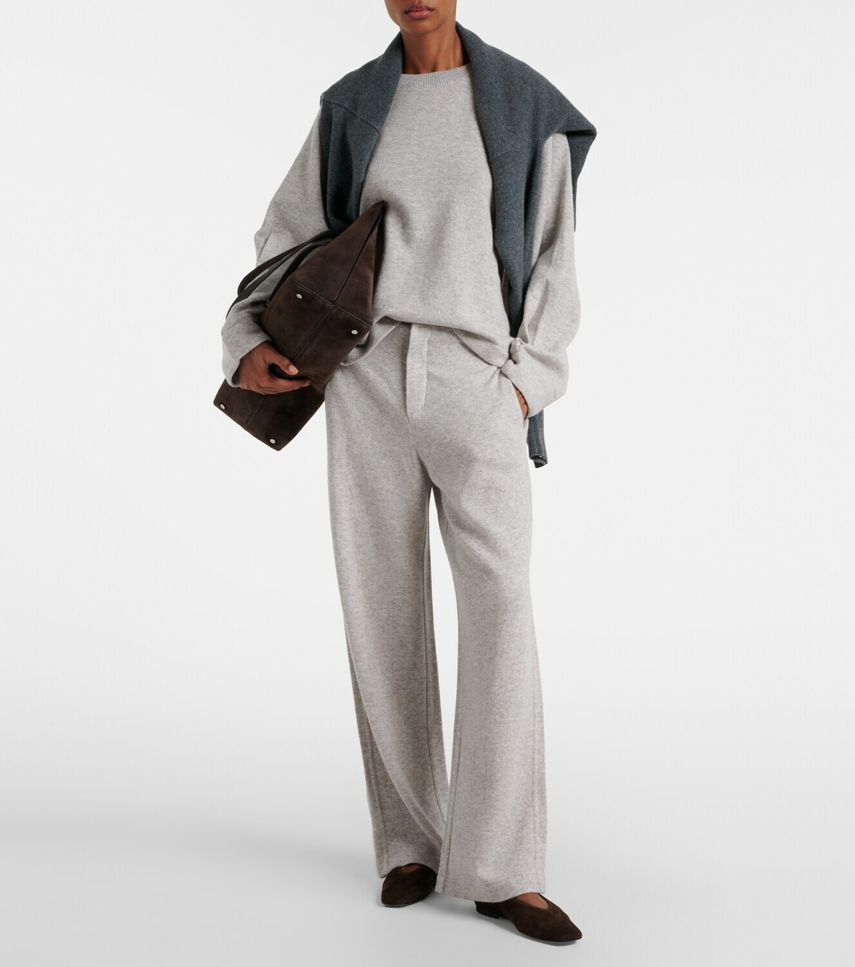 Max Mara Mxplaude cashmere and wool sweatpants