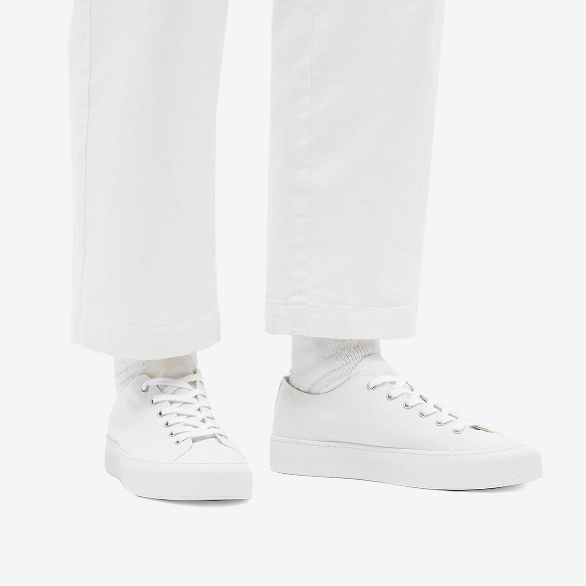 スニーカー Common Projects Sneaker Tournament In Canvas Common Projects Tournament Canvas Low-top Sneakers | ShopSimon