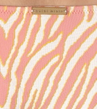 Heidi Klein Cape Town zebra-print bikini bottoms