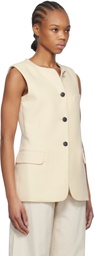 rag & bone Beige Bartlet Vest