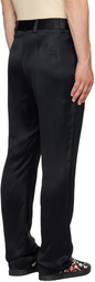 Vivienne Westwood Black Creased Trousers