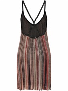 MISSONI - Sequined Knit Sleeveless Mini Dress