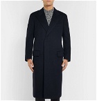 Dunhill - Wool and Cashmere-Blend Overcoat - Men - Navy