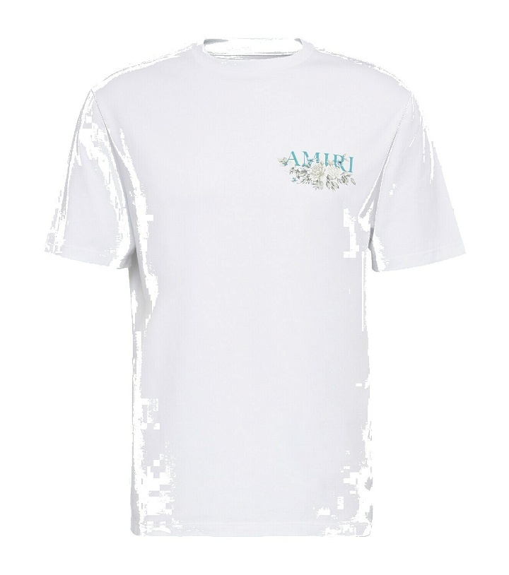 Photo: Amiri Logo cotton jersey T-shirt