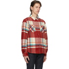 Billionaire Boys Club Red Check Over Shirt