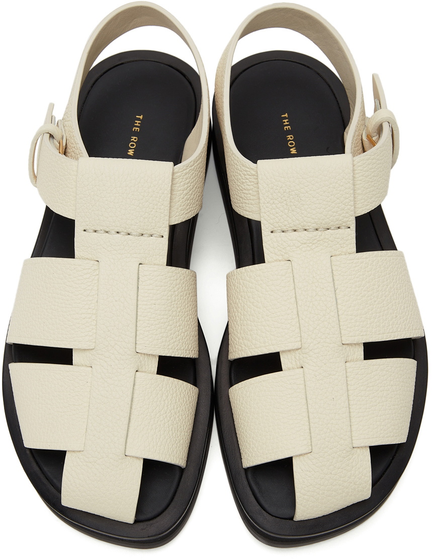 The row off-white clearance fisherman sandals