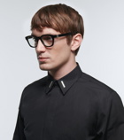 Givenchy - Rounded acetate glasses