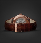 Montblanc - Heritage Automatic 40mm 18-Karat Rose Gold and Alligator Watch - Green