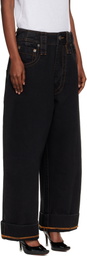 VAQUERA Black Baby Jeans