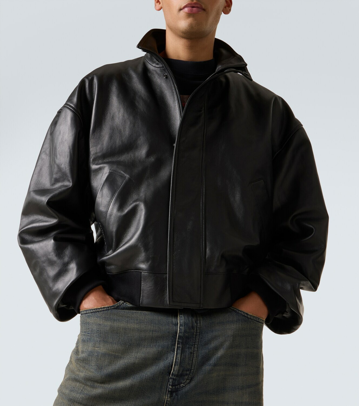 Balenciaga Leather blouson