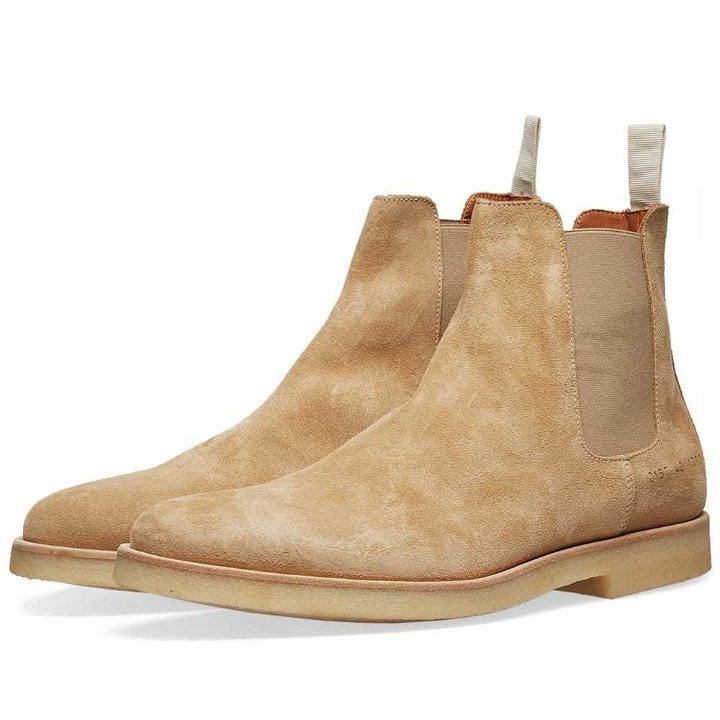 Photo: Common Projects Chelsea Boot Tan Suede