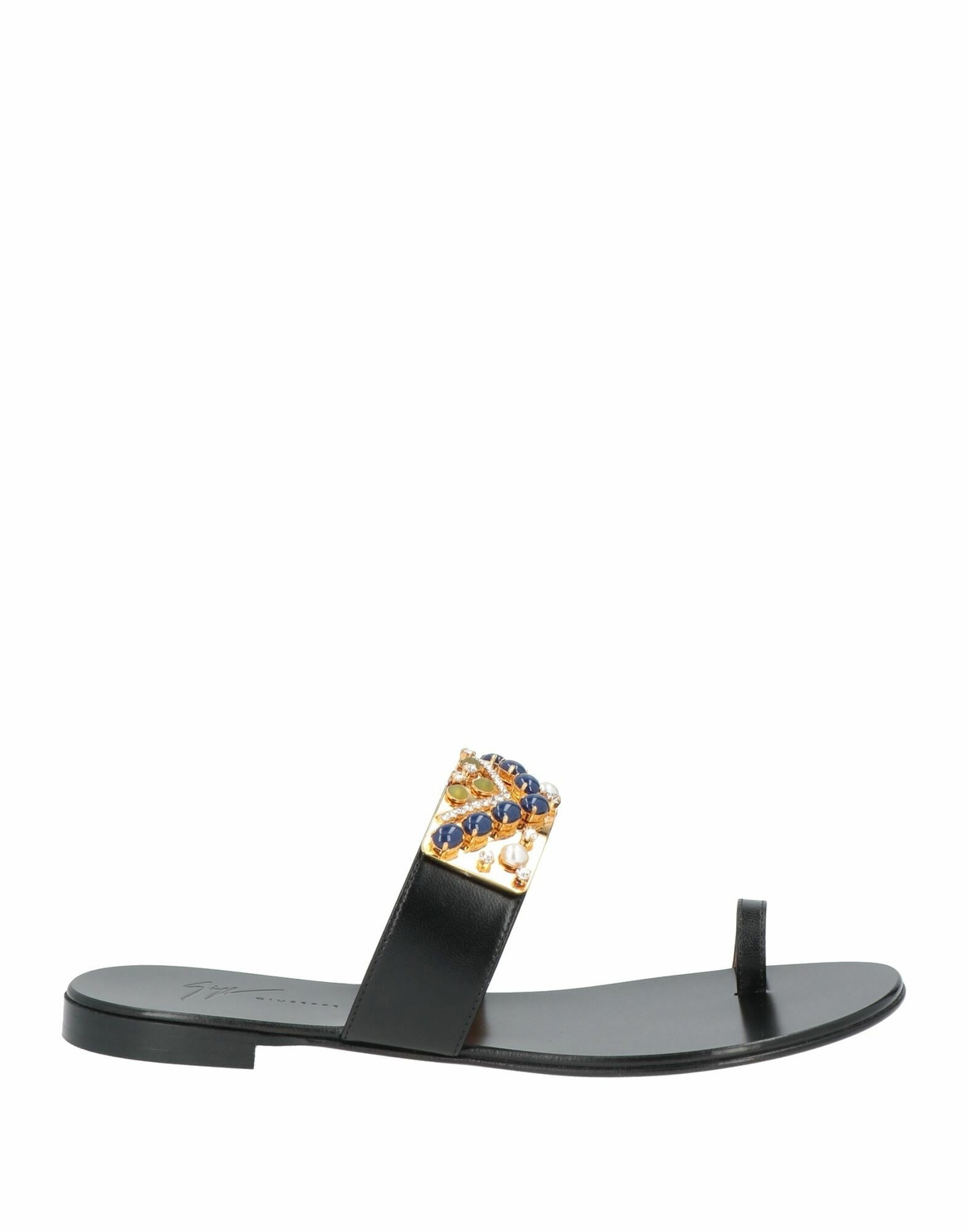 Giuseppe Zanotti Womens Thong sandal in Black