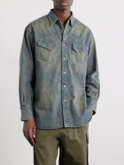 Beams Plus - Western Double Dye Denim Shirt - Blue