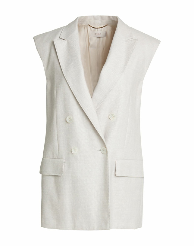 Photo: Agnona Womens Blazer Light in Grey