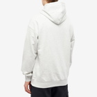 Men's AAPE Camo Silicone Badge Hoodie in Heather White