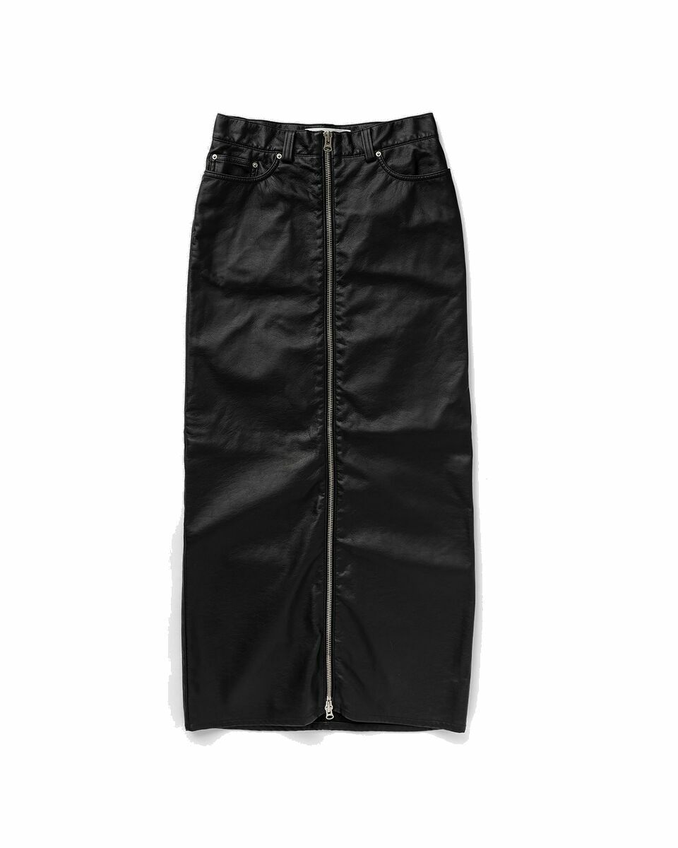 Photo: Won Hundred Martha Immitated Leather Black - Womens - Skirts