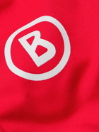Bogner - Mica Colour-Block Logo-Print Stretch-Jersey Half-Zip Base Layer - Red