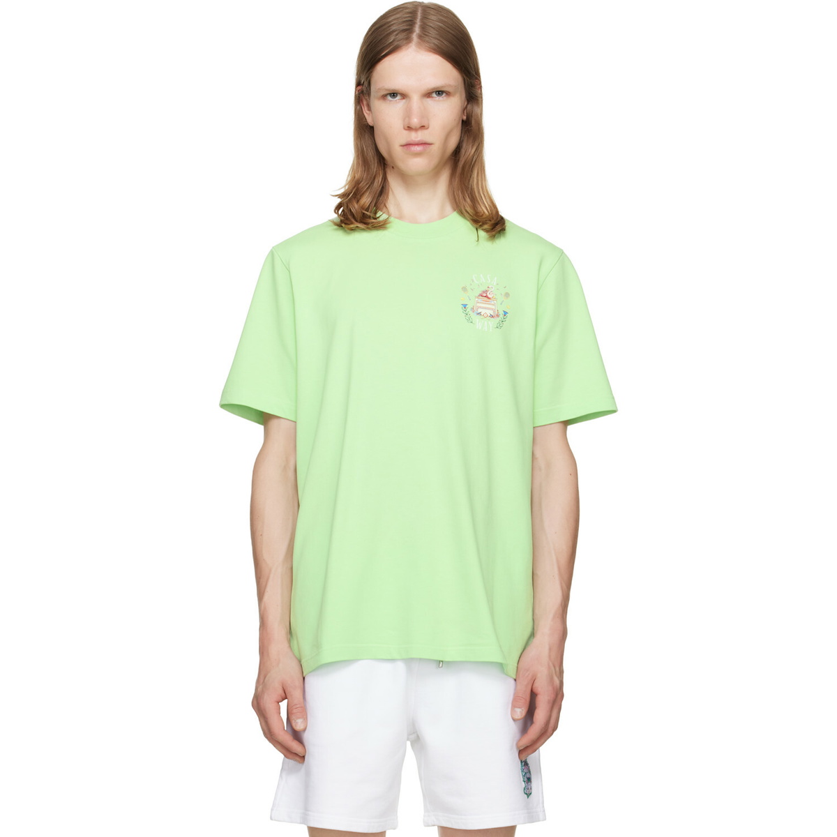 Casablanca Green Classic T-shirt