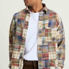 Café Mountain Men's Heritage Shirt in Madras Patchwork