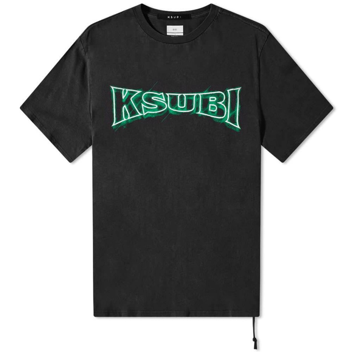 Photo: Ksubi Men's Neon Kash T-Shirt in Black