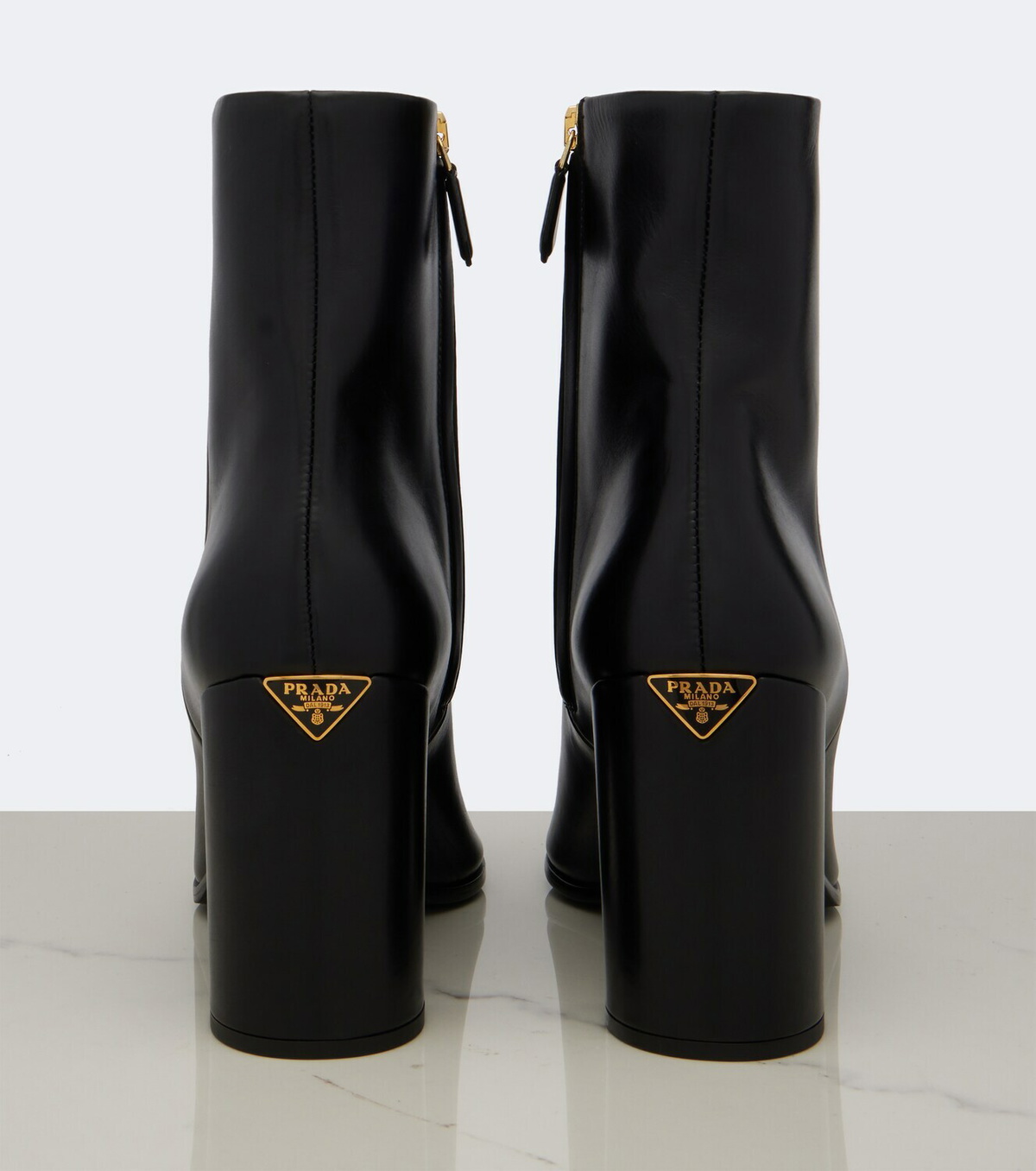 Prada Leather ankle boots