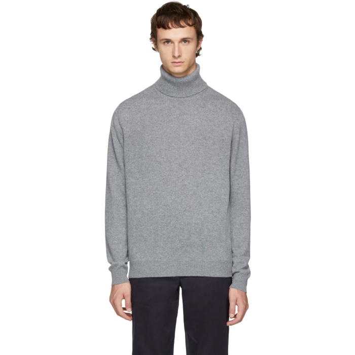 Photo: Paul Smith Grey Cashmere Turtleneck