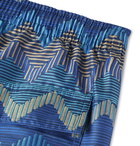 Missoni - Mid-Length Printed Swim Shorts - Blue