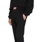 Vetements Black Logo Patch Skinny Lounge Pants