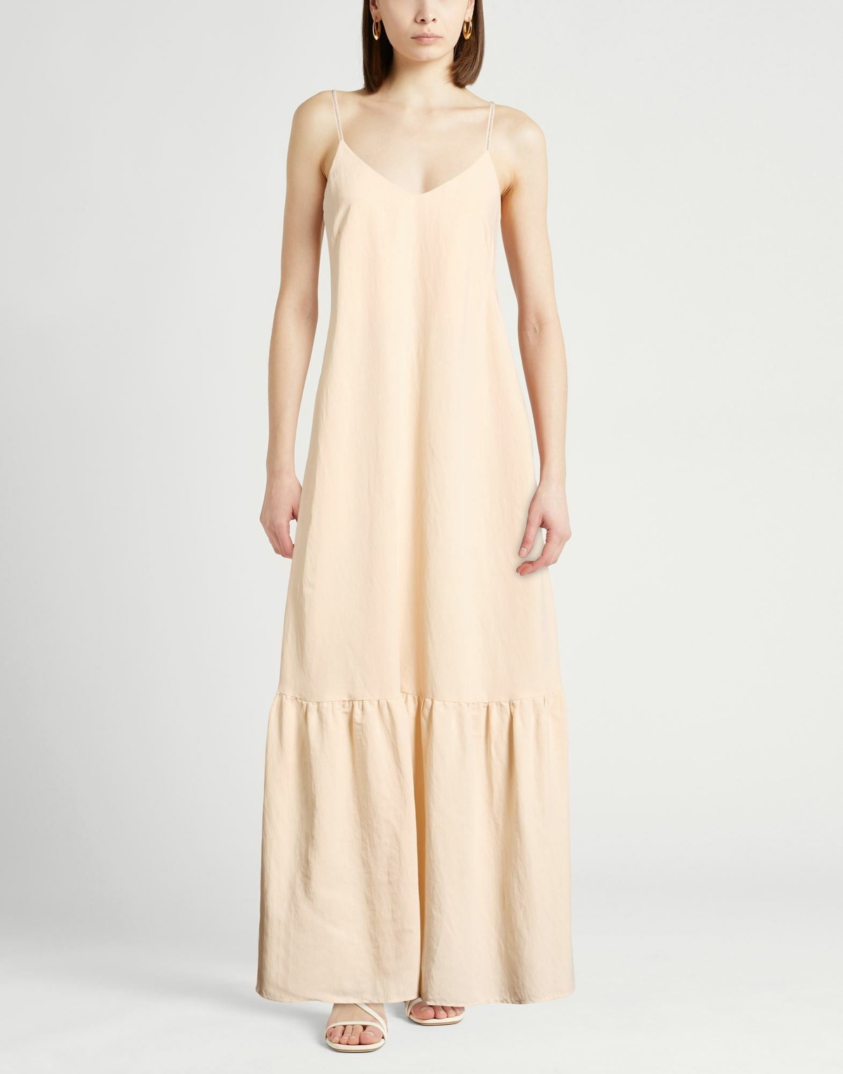 Peserico Womens Maxi dress in Ivory
