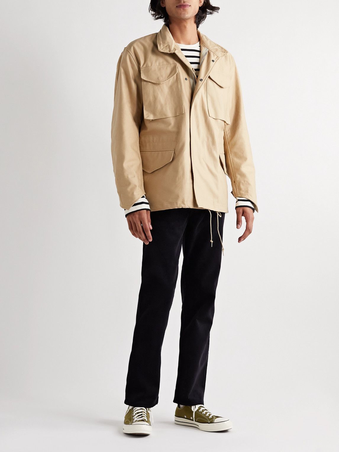 OrSlow M65 Cotton Twill Field Jacket Neutrals