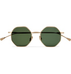 Native Sons - Giger Octagon-Frame Gold-Tone Sunglasses - Gold