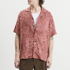 Drôle de Monsieur Men's Viscose Grapes Shirt in Red