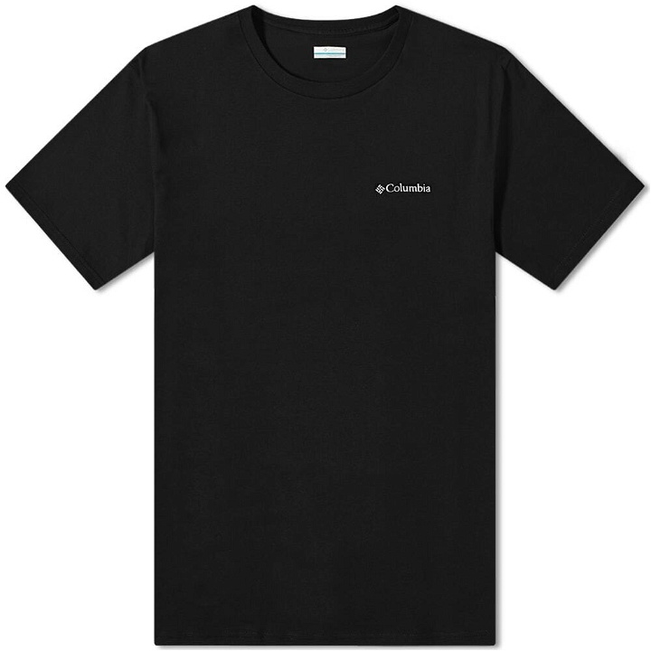 Photo: Columbia Men's North Cascades T-Shirt in White/Clear Water